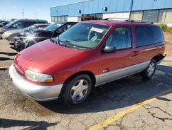 Mercury Villager salvage cars for sale: 2000 Mercury Villager Sport