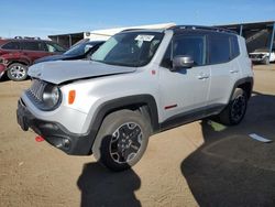 Jeep salvage cars for sale: 2015 Jeep Renegade Trailhawk