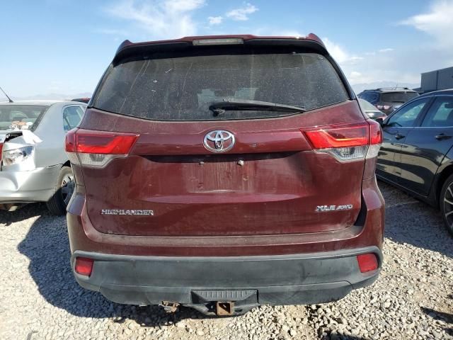 2018 Toyota Highlander SE