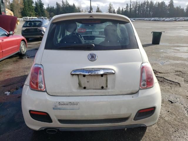 2012 Fiat 500 Sport