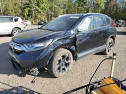 Vehiculos salvage en venta de Copart Ontario Auction, ON: 2018 Honda CR-V Touring