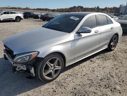 Mercedes-Benz c-Class salvage cars for sale: 2016 Mercedes-Benz C 300 4matic