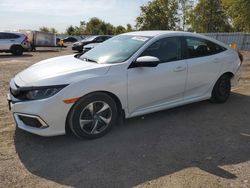 Salvage cars for sale from Copart London, ON: 2020 Honda Civic LX