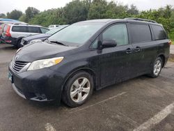 Toyota Sienna le salvage cars for sale: 2015 Toyota Sienna LE