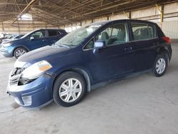 Nissan Versa salvage cars for sale: 2012 Nissan Versa S