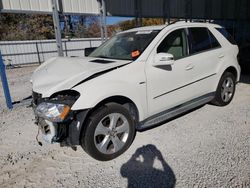 Mercedes-Benz salvage cars for sale: 2011 Mercedes-Benz ML 350 Bluetec