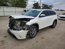 Toyota Highlander salvage cars for sale: 2019 Toyota Highlander SE