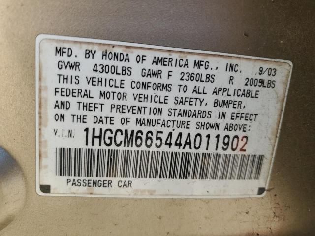 2004 Honda Accord EX