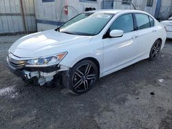 Honda salvage cars for sale: 2017 Honda Accord Sport Special Edition