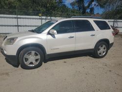 GMC salvage cars for sale: 2008 GMC Acadia SLT-2