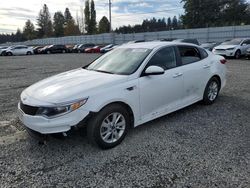 KIA Optima salvage cars for sale: 2018 KIA Optima LX