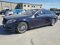 Mercedes-Benz s-Class salvage cars for sale: 2016 Mercedes-Benz S 550