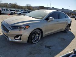 Ford Fusion Titanium salvage cars for sale: 2019 Ford Fusion Titanium