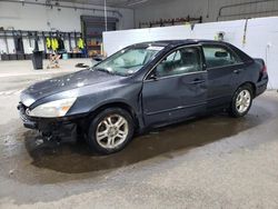 Honda Accord salvage cars for sale: 2006 Honda Accord EX