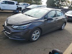 Chevrolet Cruze salvage cars for sale: 2017 Chevrolet Cruze LT