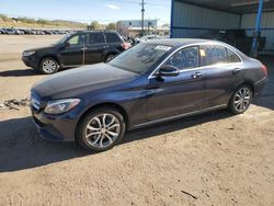 Salvage cars for sale from Copart Colorado Springs, CO: 2015 Mercedes-Benz C 300 4matic