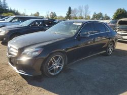 Mercedes-Benz e-Class salvage cars for sale: 2014 Mercedes-Benz E 250 Bluetec