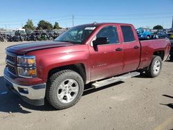 Chevrolet Silverado k1500 lt salvage cars for sale: 2014 Chevrolet Silverado K1500 LT