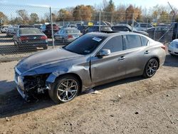 Infiniti q50 salvage cars for sale: 2021 Infiniti Q50 Luxe