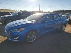 Ford Fusion salvage cars for sale: 2019 Ford Fusion Titanium