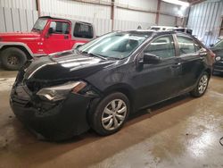 Toyota Corolla salvage cars for sale: 2014 Toyota Corolla L