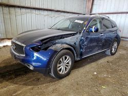 Infiniti salvage cars for sale: 2017 Infiniti QX70