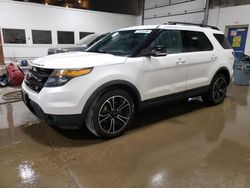 Ford Explorer salvage cars for sale: 2015 Ford Explorer Sport