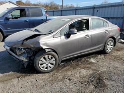 Honda Civic lx salvage cars for sale: 2012 Honda Civic LX