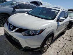 Nissan Rogue Sport s salvage cars for sale: 2017 Nissan Rogue Sport S