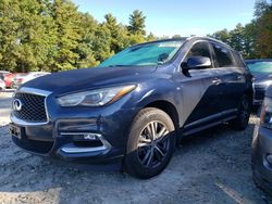 Infiniti salvage cars for sale: 2019 Infiniti QX60 Luxe