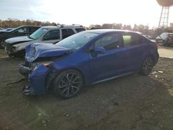 Toyota Corolla salvage cars for sale: 2020 Toyota Corolla SE