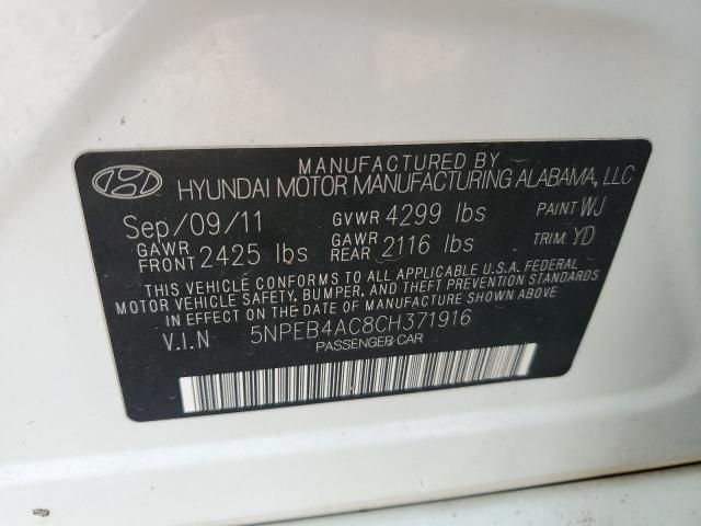 2012 Hyundai Sonata GLS