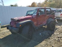 Jeep Wrangler salvage cars for sale: 2012 Jeep Wrangler Sport