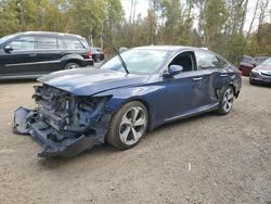 Honda Accord salvage cars for sale: 2018 Honda Accord Touring