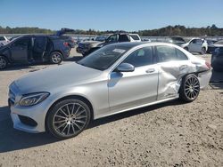 Mercedes-Benz salvage cars for sale: 2015 Mercedes-Benz C 300 4matic