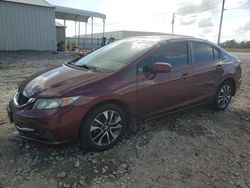 Honda Civic salvage cars for sale: 2015 Honda Civic EX