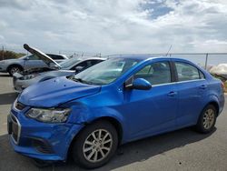 Chevrolet salvage cars for sale: 2017 Chevrolet Sonic LT