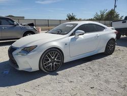 Lexus salvage cars for sale: 2016 Lexus RC 200T