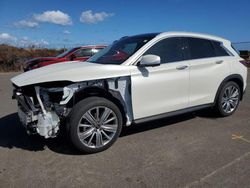 Infiniti salvage cars for sale: 2022 Infiniti QX50 Sensory