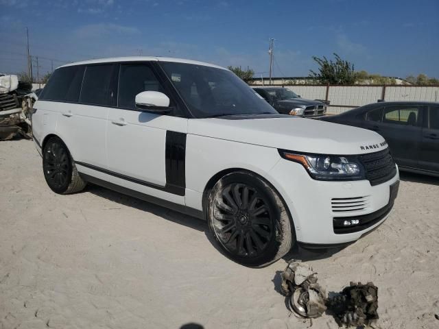 2016 Land Rover Range Rover Supercharged