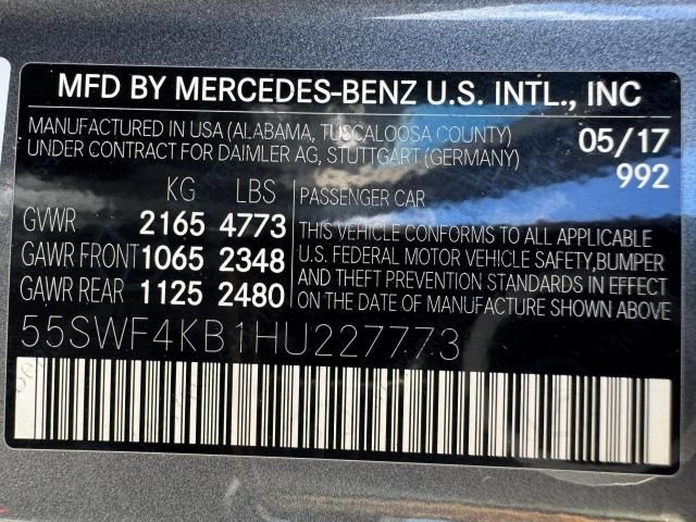 2017 Mercedes-Benz C 300 4matic