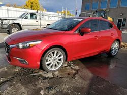 Mazda 3 salvage cars for sale: 2017 Mazda 3 Grand Touring