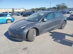 Tesla salvage cars for sale: 2022 Tesla Model 3