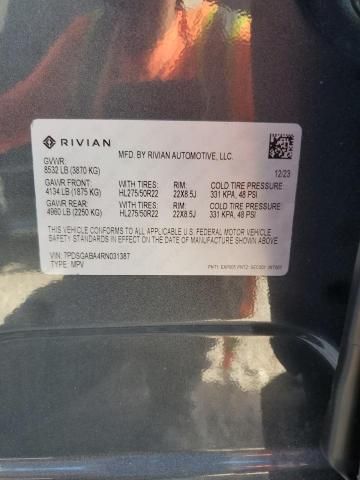 2024 Rivian R1S Adventure