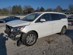 KIA salvage cars for sale: 2019 KIA Sedona LX