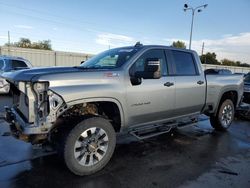 Chevrolet salvage cars for sale: 2024 Chevrolet Silverado K2500 Custom