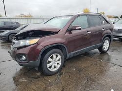 KIA Sorento salvage cars for sale: 2013 KIA Sorento LX