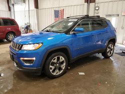 Jeep Compass salvage cars for sale: 2018 Jeep Compass Limited