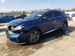 Nissan Murano salvage cars for sale: 2022 Nissan Murano Platinum