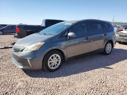 Toyota Prius salvage cars for sale: 2012 Toyota Prius V